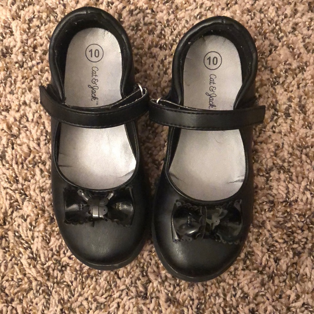 🎀🖤Cat & Jack Black Shoes🎀🖤